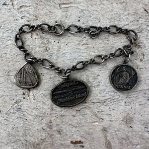 Vintage Sterling International Charm Bracelet